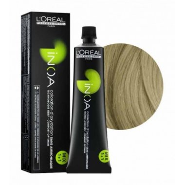 LOREAL PROFESSIONNEL (Лореаль) Краска ИНОА  9.1 Очень светлый блондин пепельный 60 гр