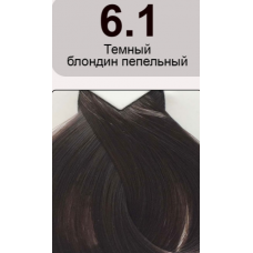 LOREAL PROFESSIONNEL (Лореаль)  6.1 темный блондин пепельный краска для волос    (MAJIREL Ionene G Incell), 50 мл