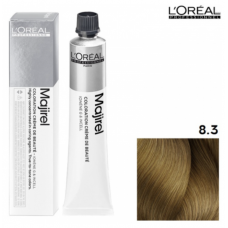 LOREAL PROFESSIONNEL (Лореаль) 8.3 светлый блондин золотистый краска для волос  (MAJIREL Ionene G Incell), 50 мл