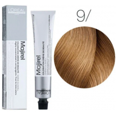 LOREAL PROFESSIONNEL (Лореаль) 9 очень светлый блондин краска для волос  (MAJIREL Ionene G Incell), 50 мл