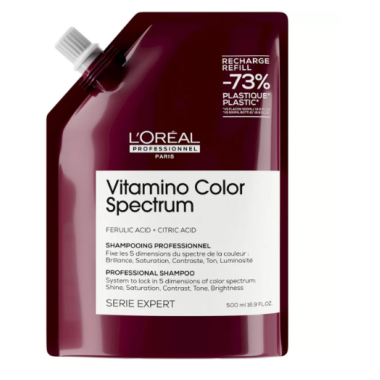 LOREAL PROFESSIONNEL (Лореаль) Бессульфатный шампунь для окрашенных волос Vitamino Color Spectrum,  500 мл