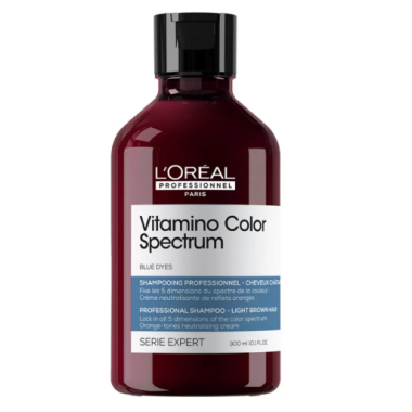 LOREAL PROFESSIONNEL (Лореаль) Нейтрализирующий синий шампунь для русых волос Vitamino Color Spectrum, 300 мл