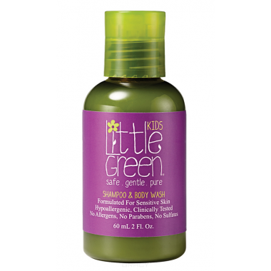 Little Green Kids Шампунь и гель для тела. БЕЗ СЛЕЗ / Shampoo & Body Wash (60 мл)