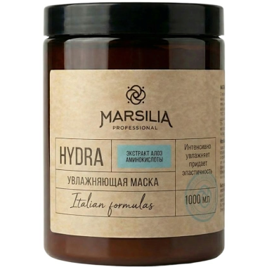 MARSILIA professional (Hydra) Увлажняющая маска, для всех типов волос 1000 мл
