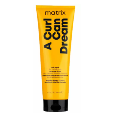 Matrix (Матрикс) Маска интенсивного увлажнения для кудрявых и вьющихся волос A Curl Can Dream, 250 мл Matrix (Матрикс) Маска интенсивного увлажнения для кудрявых и вьющихся волос A Curl Can Dream, 250 мл