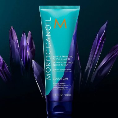 Moroccanoil (Морокканойл) Blonde Perfecting Purple Shampoo (Тонирующий шампунь с фиолетовым пигментом) 200 мл