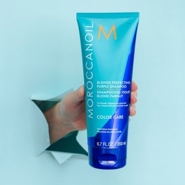 Moroccanoil (Морокканойл) Тонирующий шампунь с фиолетовым пигментом (Blonde Perfecting Purple Shampoo  ) 70 мл