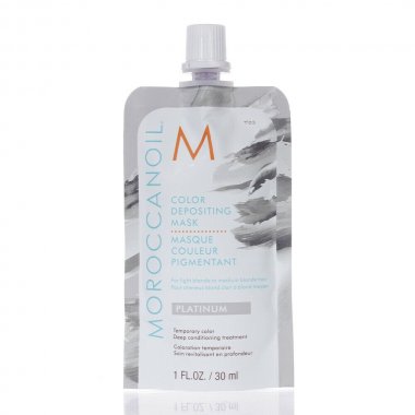 Moroccanoil (Морокканойл) Тонирующая Маска для Волос "Платина" (Color Depositing Mask Platinum  ) 30 мл