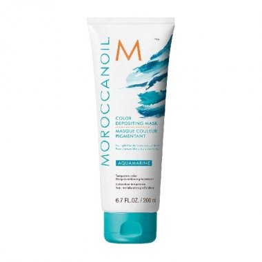 Moroccanoil (Морокканойл) Color Depositing Mask Aquamarine (Тонирующая Маска для Волос "Аквамарин") 200 мл