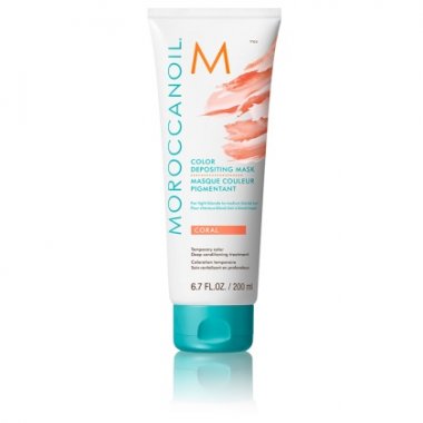 Moroccanoil (Морокканойл)  Тонирующая маска Moroccanoil Корал Color Depositing Mask Coral 200 мл