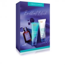 Moroccanoil (Морокканойл)  Лимитированный набор Moroccanoil Purple Trio kit 2024 70+70+25 мл