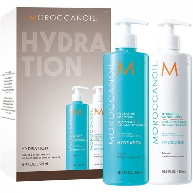 Moroccanoil (Мороканоил)  НАБОР DUO 2024  Шампунь + Кондиционер 500мл Hydration 500 мл+500 мл