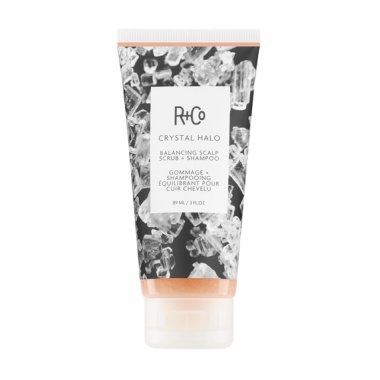 R+CO (Р+КО) КРИСТАЛЛ БАЛАНСИРУЮЩИЙ СКРАБ-ШАМПУНЬ ДЛЯ КОЖИ ГОЛОВЫ (CRYSTAL HALO BALANCING SCALP SCRUB + SHAMPOO) 89 мл