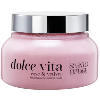 SCENTO - Расслабляющий парфюмированный скраб для тела Rose&Vetiver 250 мл SCENTO - Расслабляющий парфюмированный скраб для тела Rose&Vetiver 250 мл