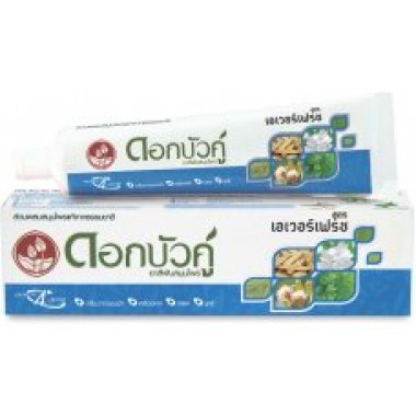 Twin Lotus (Твин Лотус) Зубная паста растительная "Свежесть всегда" 40 г / Dok Bua Ku Herbal Toothpaste Everfresh 40 гр