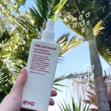 EVO (ЭВО) Смываемый уход для вьющихся и кудрявых волос (BABY GOT BOUNCE CURL TREATMENT) 200 мл