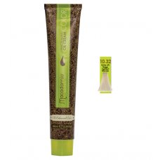MACADAMIA  (Макадамия) MC10.32 Осветляющий бежевый блондин  Крем-краска Macadamia Oil Cream Color, 100мл