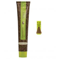 MACADAMIA  (Макадамия)   MC9.32 Очень светлый бежевый блондин  Крем-краска Macadamia Oil Cream Color, 100мл