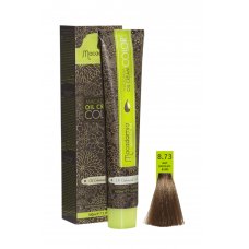 MACADAMIA  (Макадамия)   MC8.73 Светлый шоколадный блондин  Крем-краска Macadamia Oil Cream Color, 100мл