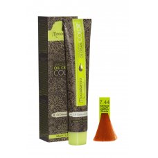 MACADAMIA  (Макадамия)   MC7.44   Яркий медный средний блондин  Крем-краска Macadamia Oil Cream Color 100 мл