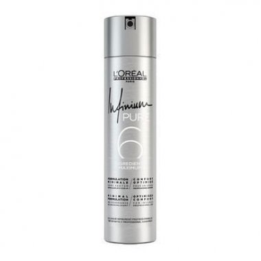 Loreal (Лореаль)  Лак без запаха , Сильная фиксация  (INFINIUM PURE EXTRA STRONG) 500 мл