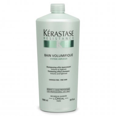 Kerastase (Керастаз) ВОЛЮМИФИК  Уплотняющий Шампунь-Ванна Резистанс   (Kerastase Resistanse Volumifique) 1000 мл