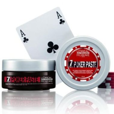 Loreal (Лореаль) Моделирующая паста экстремальной фиксации 7 ст. Покер Паста (Homme Poker Paste), 75 мл