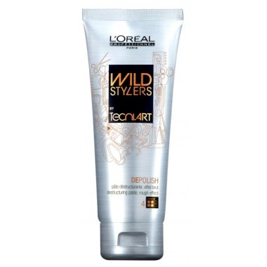 Loreal (Лореаль) Реконструирующая паста (фикс. 3) Деполиш (Depolish | Wild Stylers), 100 мл Loreal (Лореаль) Реконструирующая паста (фикс. 3) Деполиш (Depolish | Wild Stylers), 100 мл