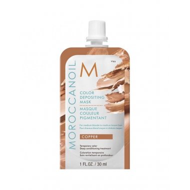 Moroccanoil (Морокканойл) Color Depositing Mask COPPER (Тонирующая Маска Для Волос Медь) 30 мл 